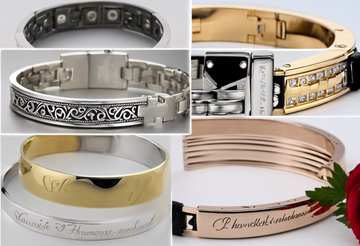 Huwelijksarmbanden met Gravure | Armbanden.nl