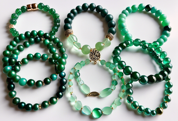 Green Bead Bracelets: 5 Beautiful Personalized Bracelets.nl