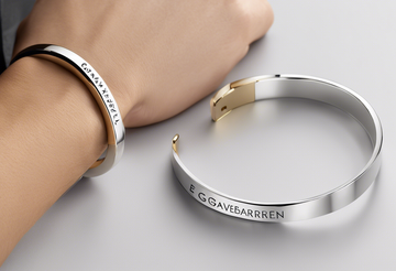 Engrave your own bracelet: Send us your design? We'll engrave it!