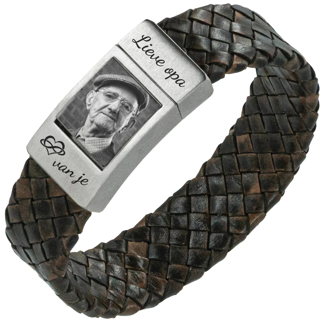 fotoarmband met opa