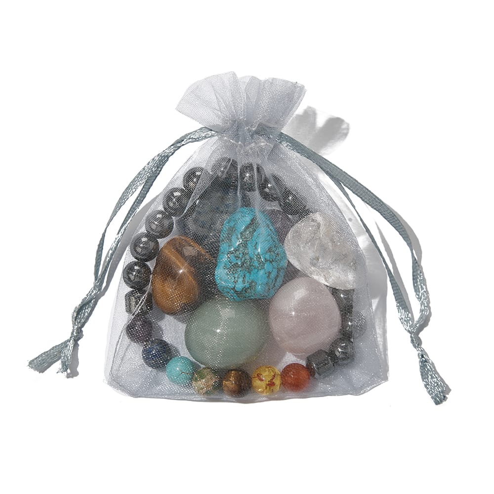 Chakra Armband met Hematiet & 7 Edelstenen Set