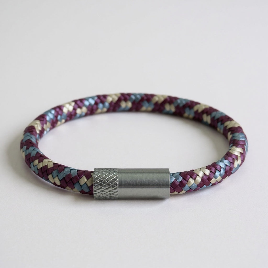 Navy™ Armband - Classy Bordeaux (enkel of dubbel paracord)