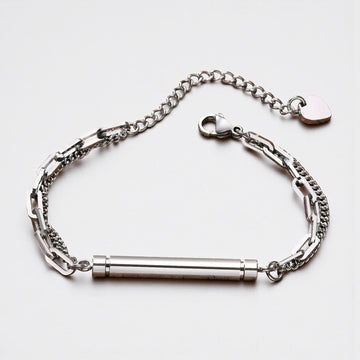 Elegante As-kamer Armband RVS (verstelbaar)