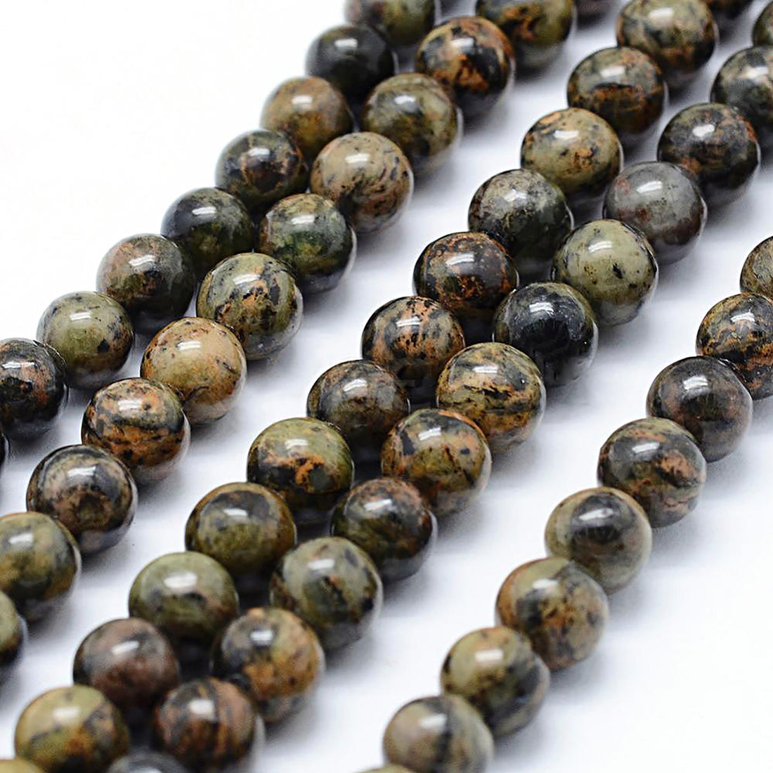 Kralen Armband Heren 'Joey' 8mm Jade