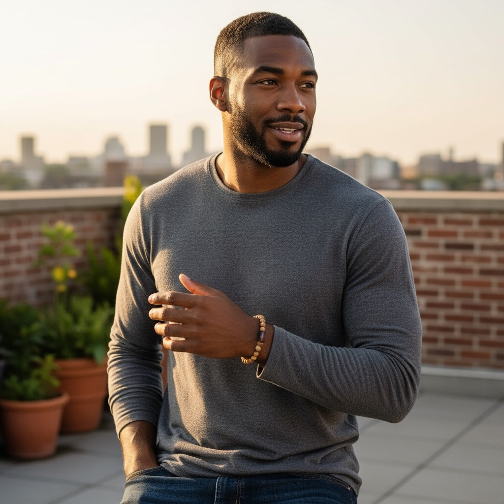 Marmeren Luxe Serpeggiante Kralen Armband