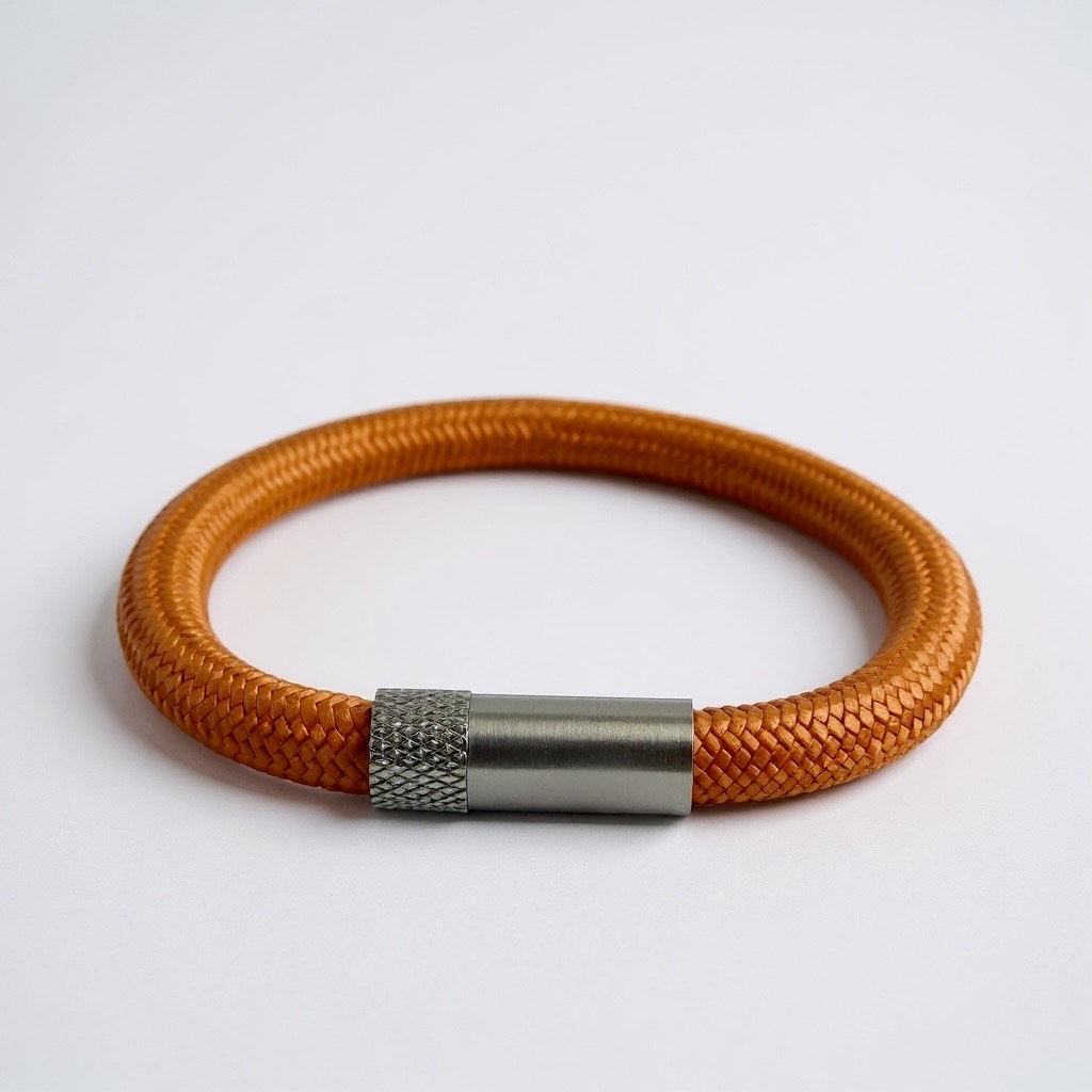 Oranje paracord - Navy™ armband