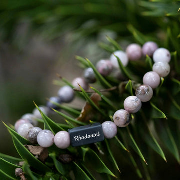 Roze Rhodoniet - Dames Kralen Armband