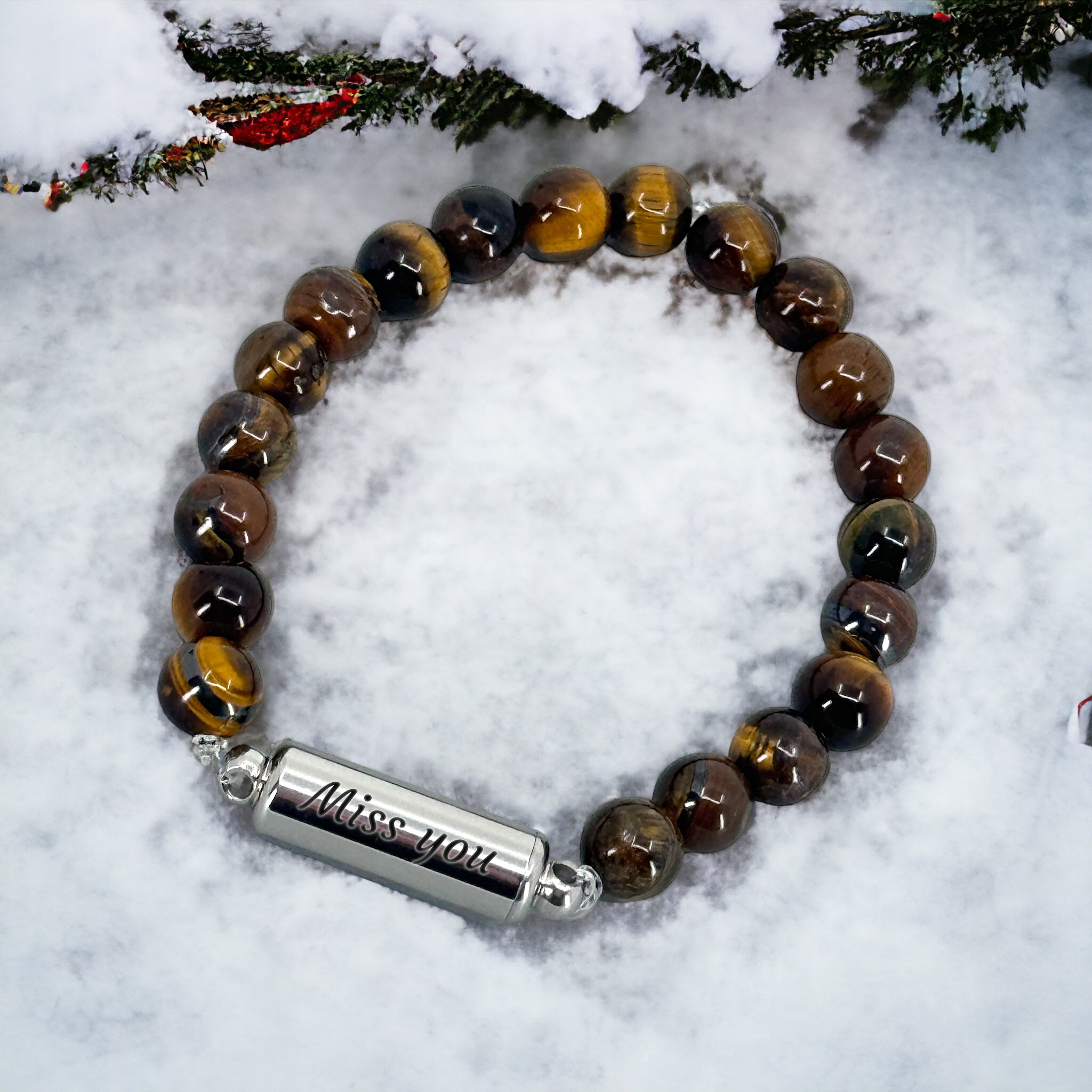 As-Armband kralen – Zilverkleurige askamer | Eigen As