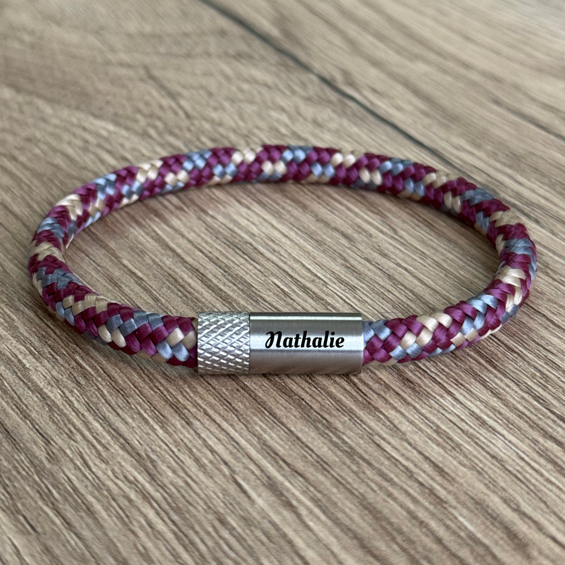 Navy™ Armband - Classy Bordeaux (enkel of dubbel paracord)