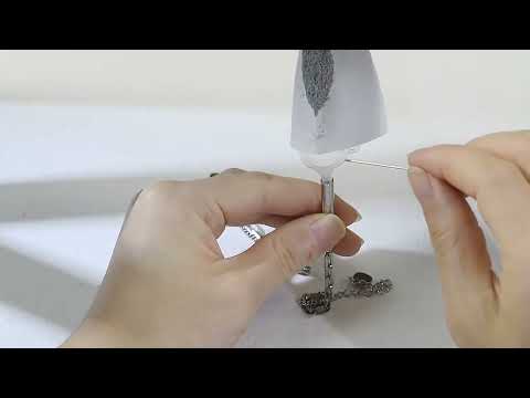 Elegante As-kamer Armband Zwart RVS (verstelbaar)