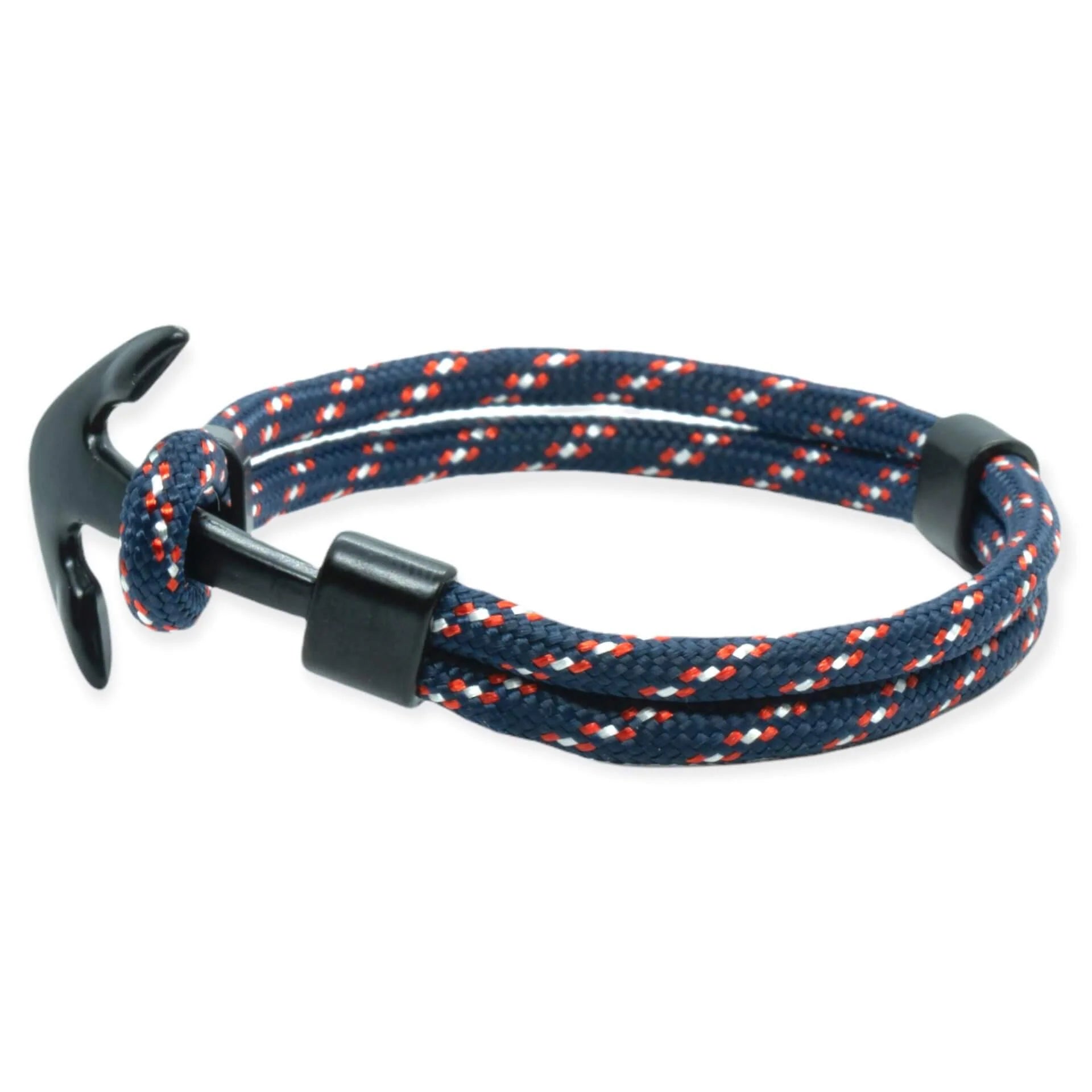 Touw Anker armband Legergroen & Navy Blauw