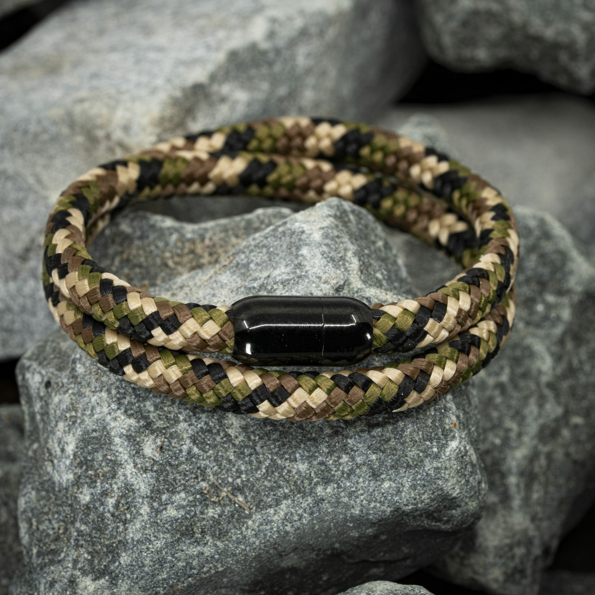Camouflage Militaire paracord Armband