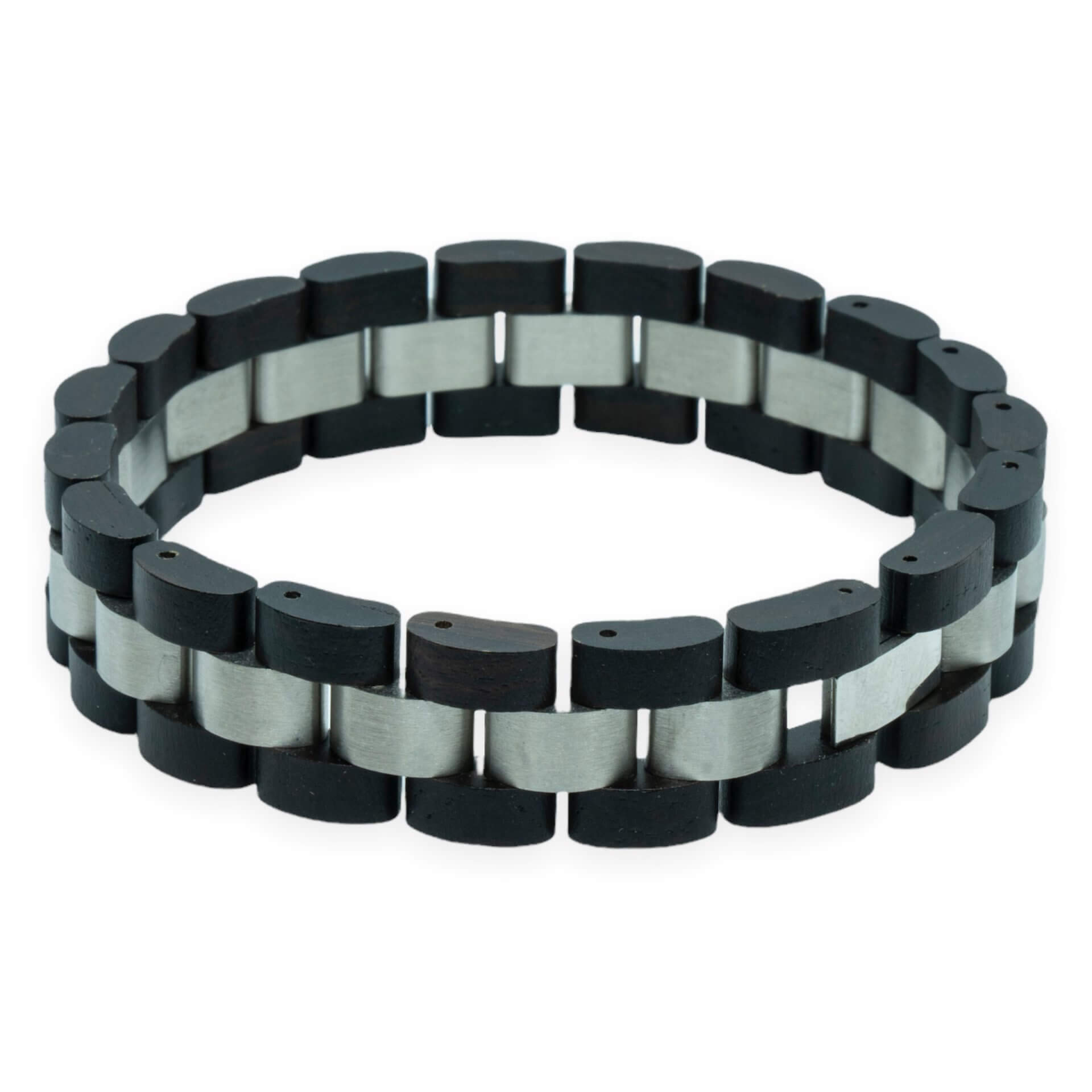 Zwart Ebbenhout (Instrumentenhout) – Houten Armband