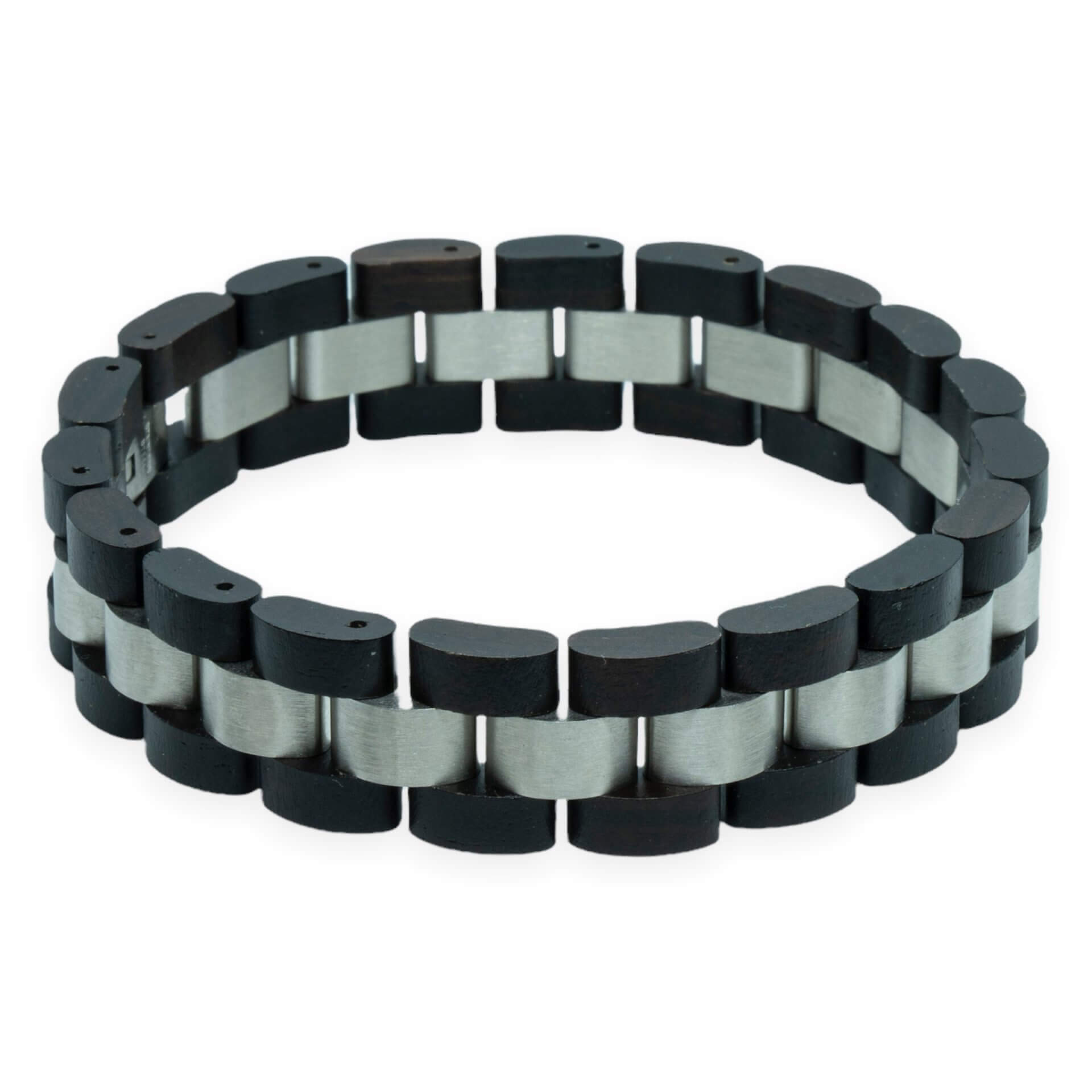 Zwart Ebbenhout (Instrumentenhout) – Houten Armband