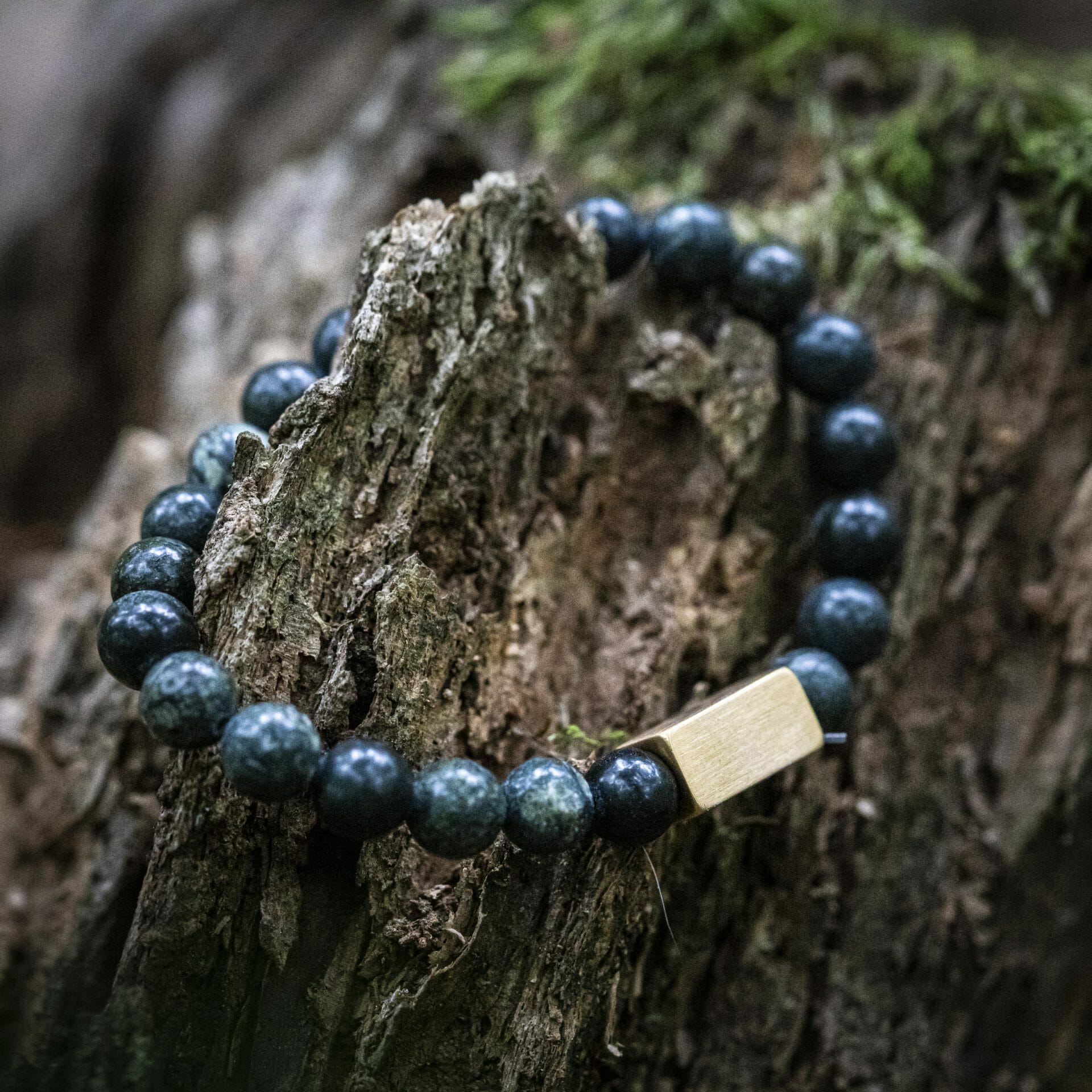 Groene Mussen Agaat – Kralen Armband