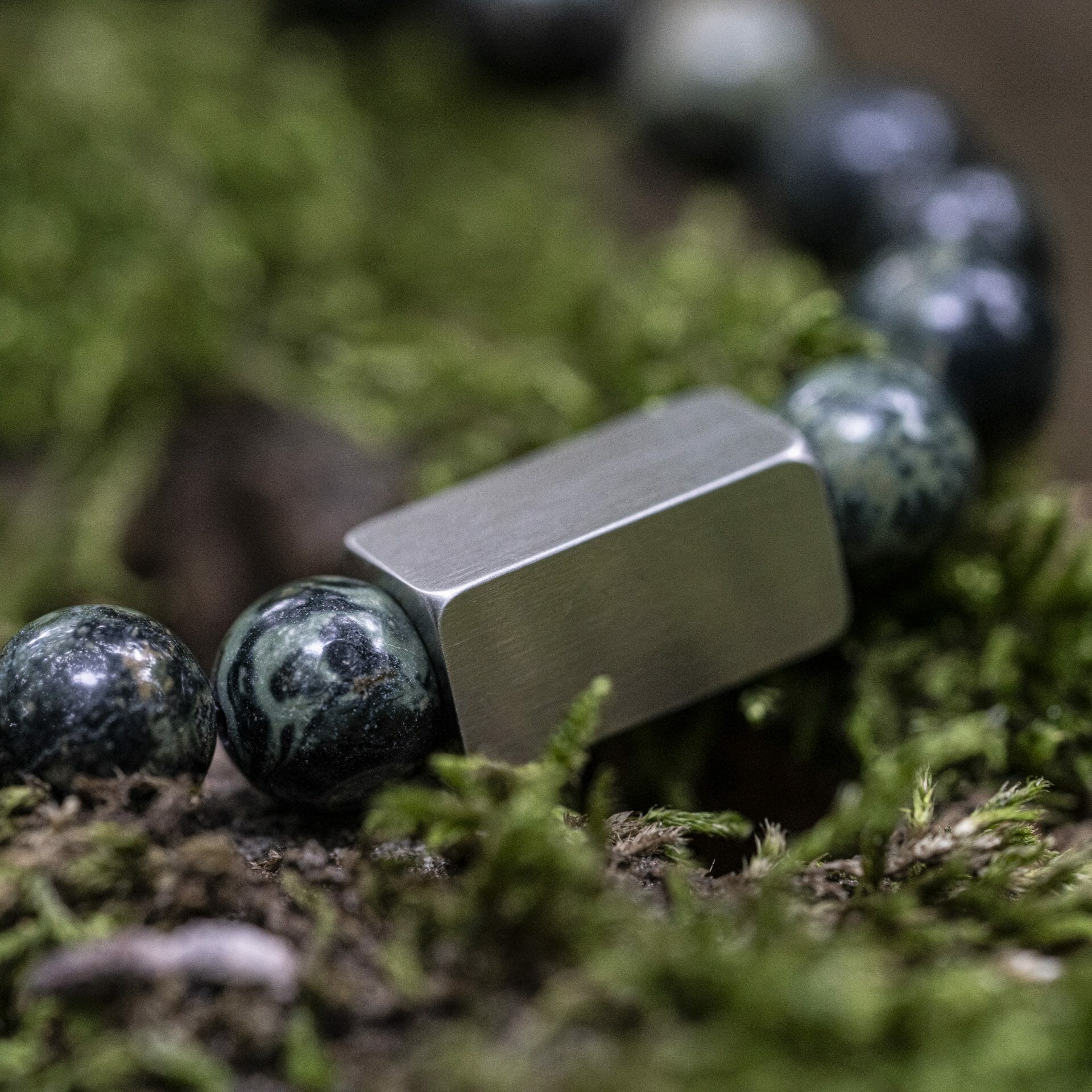 'Oerkracht' Eeuwenoude Polar Jade - Kralen armband