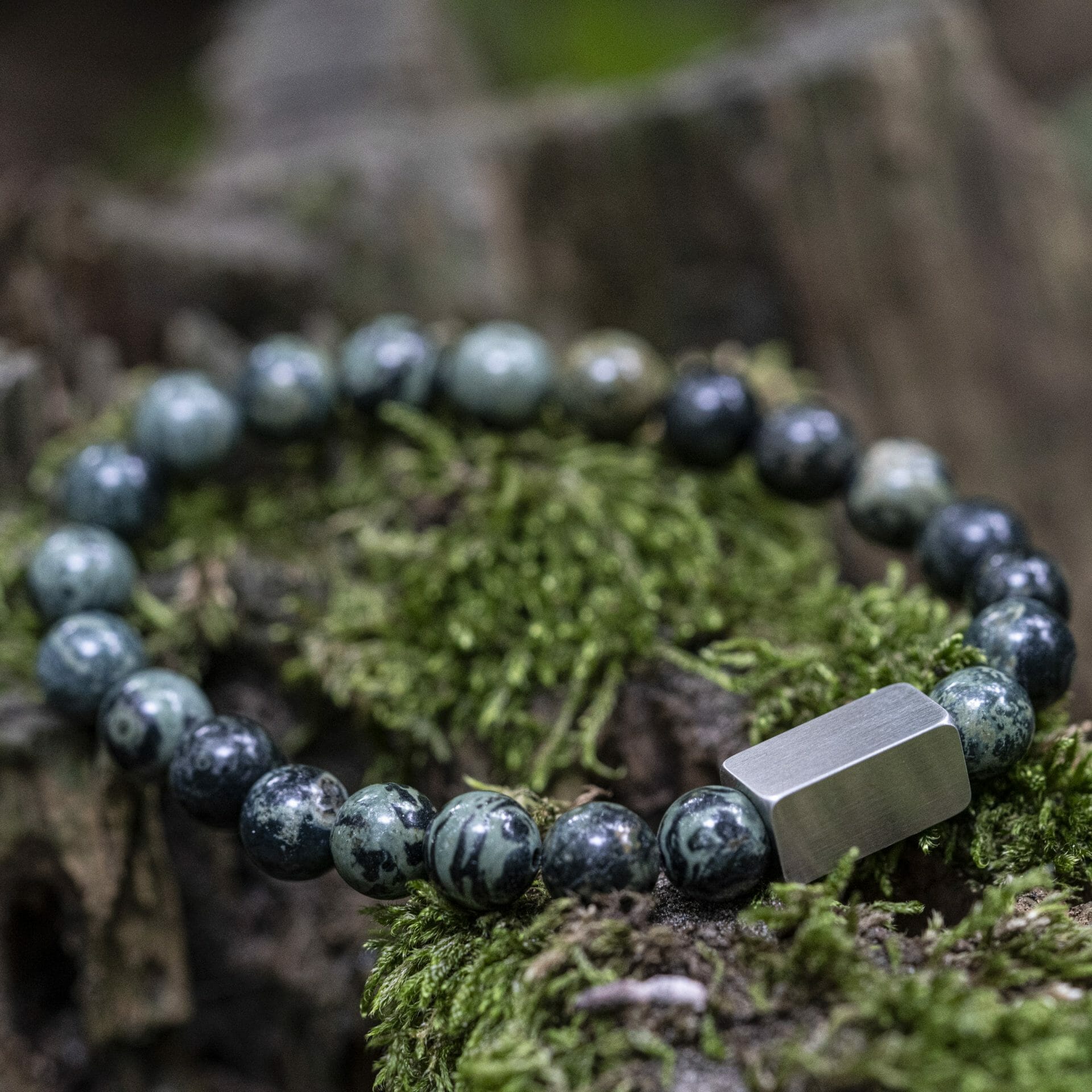 'Oerkracht' Eeuwenoude Polar Jade - Kralen armband