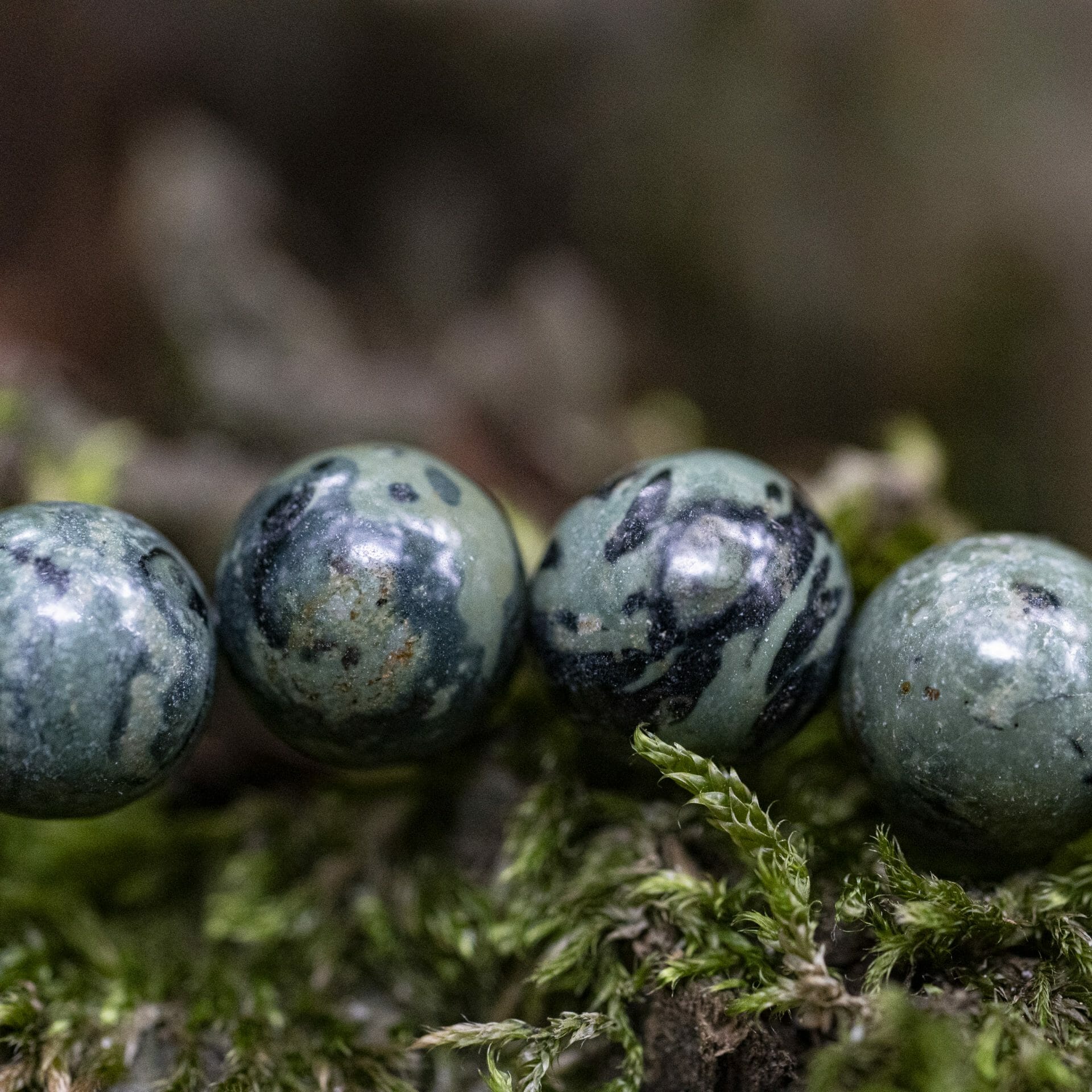 'Oerkracht' Eeuwenoude Polar Jade - Kralen armband