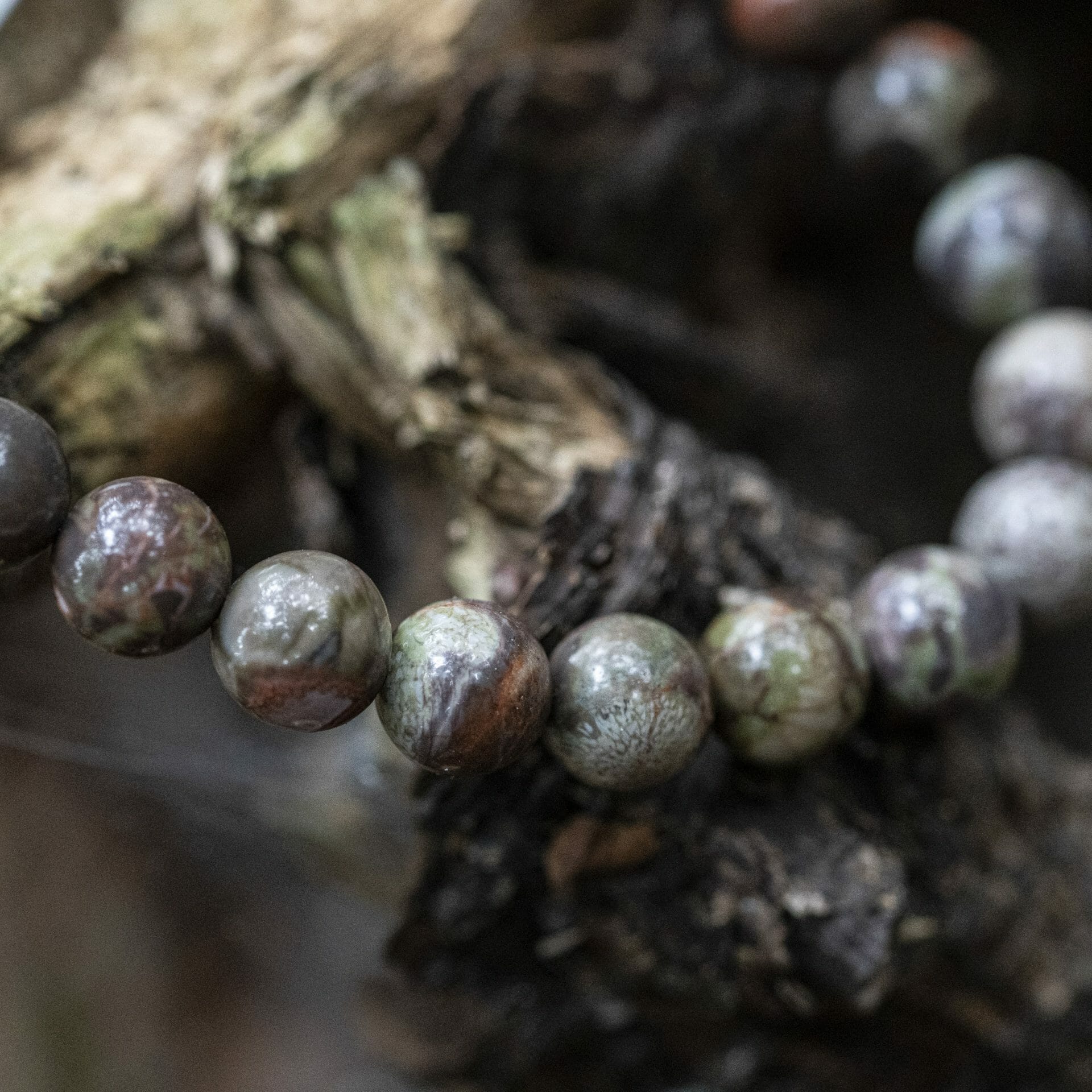 Neptunus 'Ocean Jasper' - Kralen armband