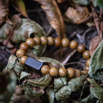 Serpeggiante marmeren kralen armband