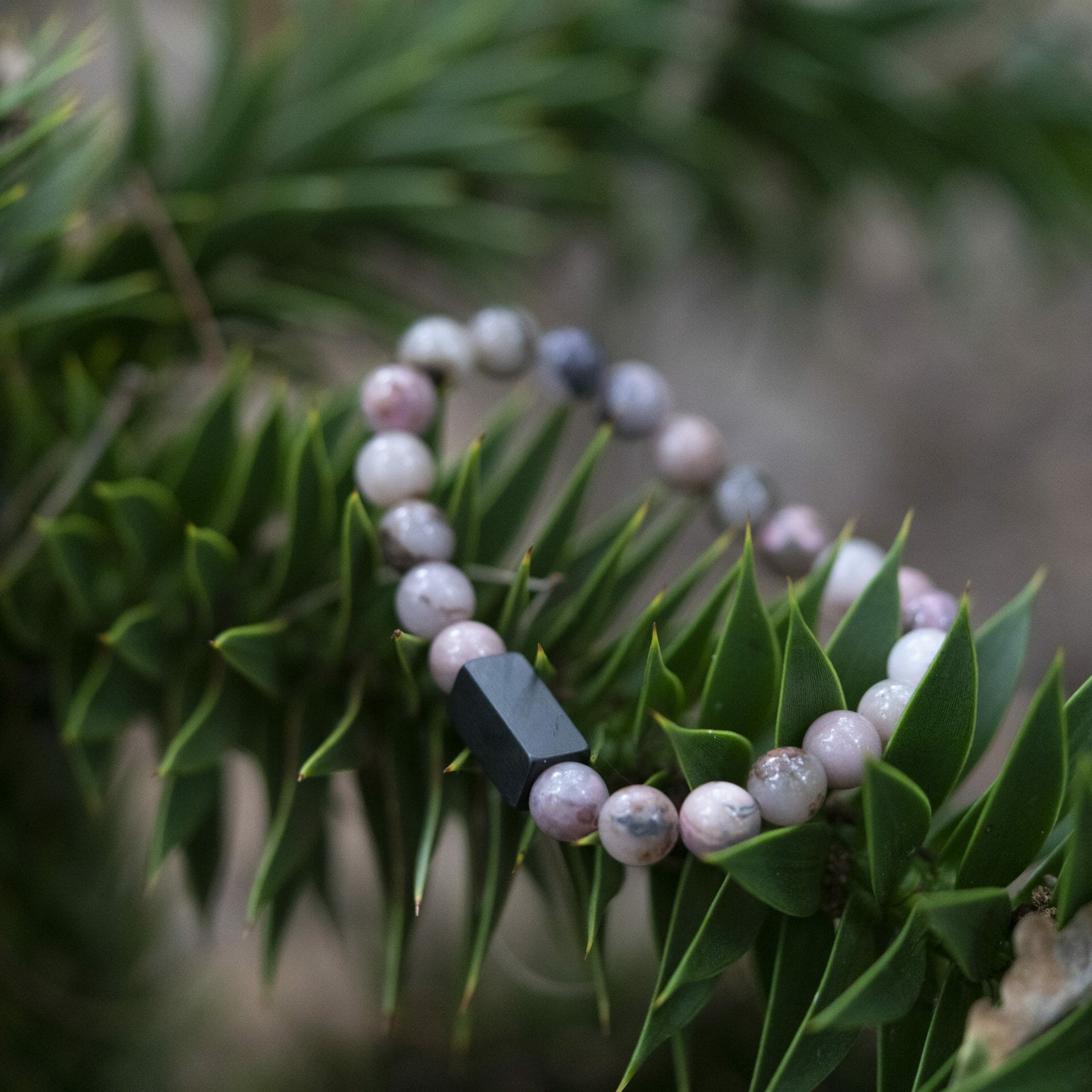 Roze Rhodoniet - Dames Kralen Armband