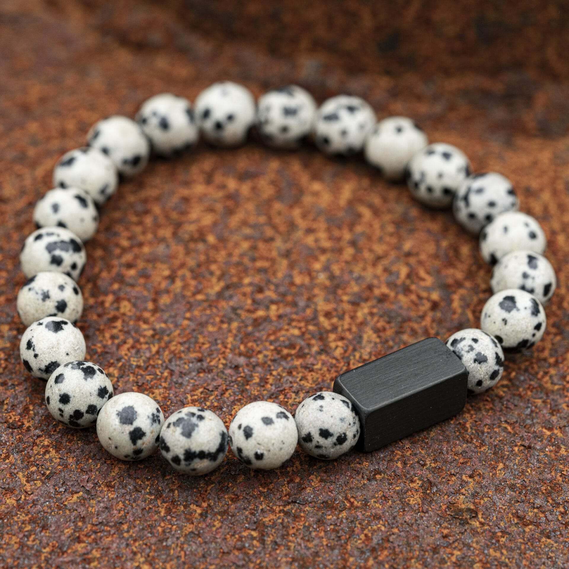 Cow stains (koeien vlekken) - Kralen Armband