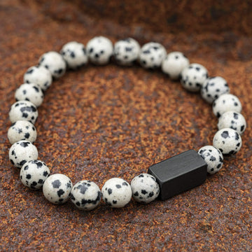 Cow stains (koeien vlekken) - Kralen Armband