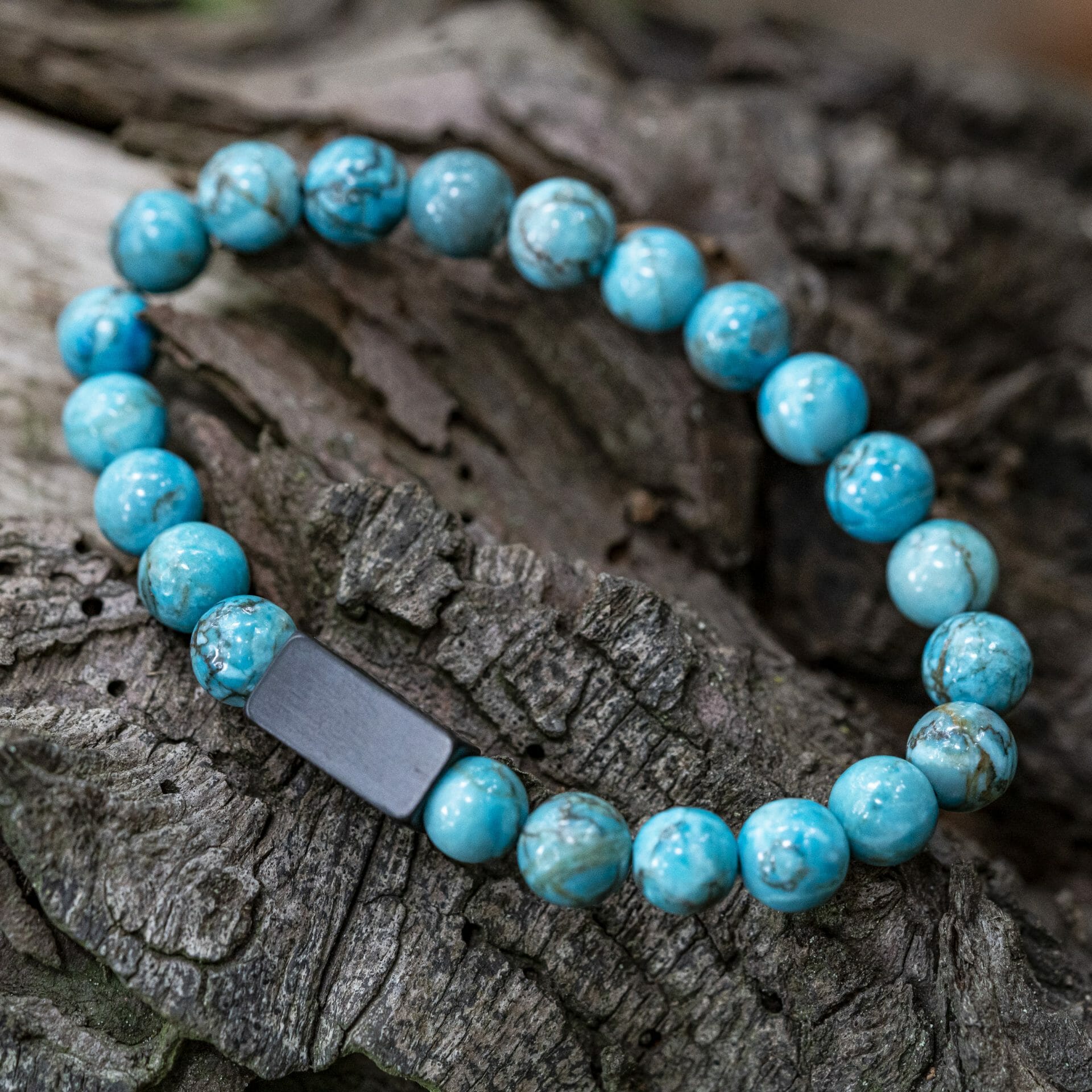 African Jasper turquoise – Kralen Armband