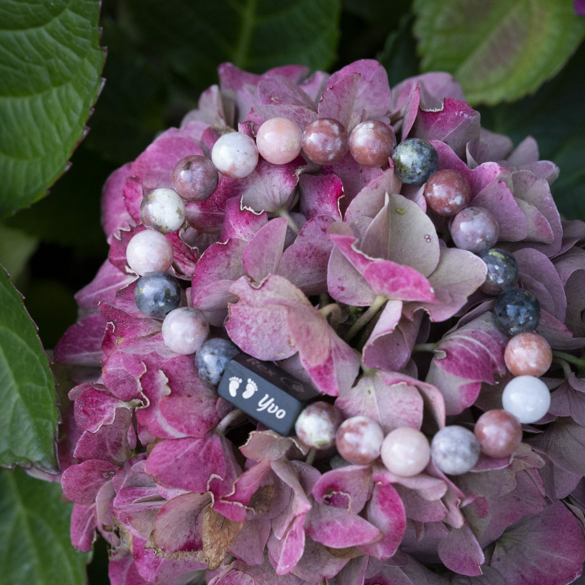 Baby Naam Armband – Handgemaakt met Kralen | Cherry Blossom