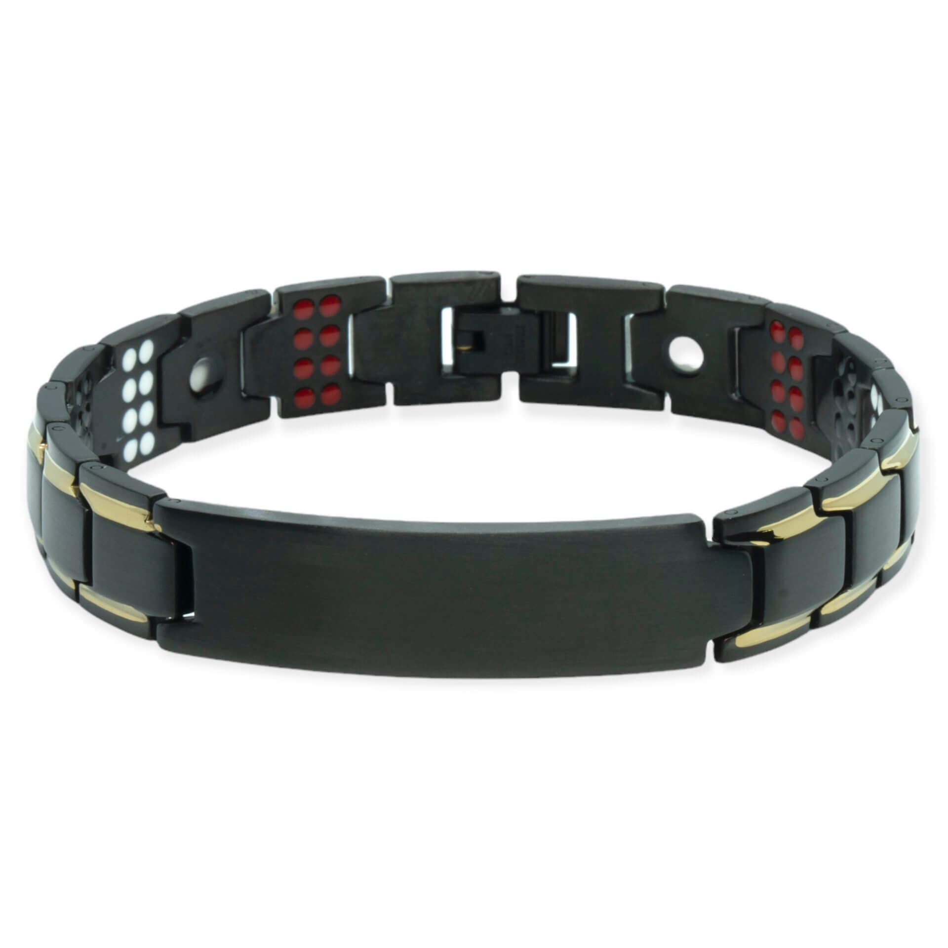 Magneet Armband – 8 Maxneet zwart – Met eigen tekst