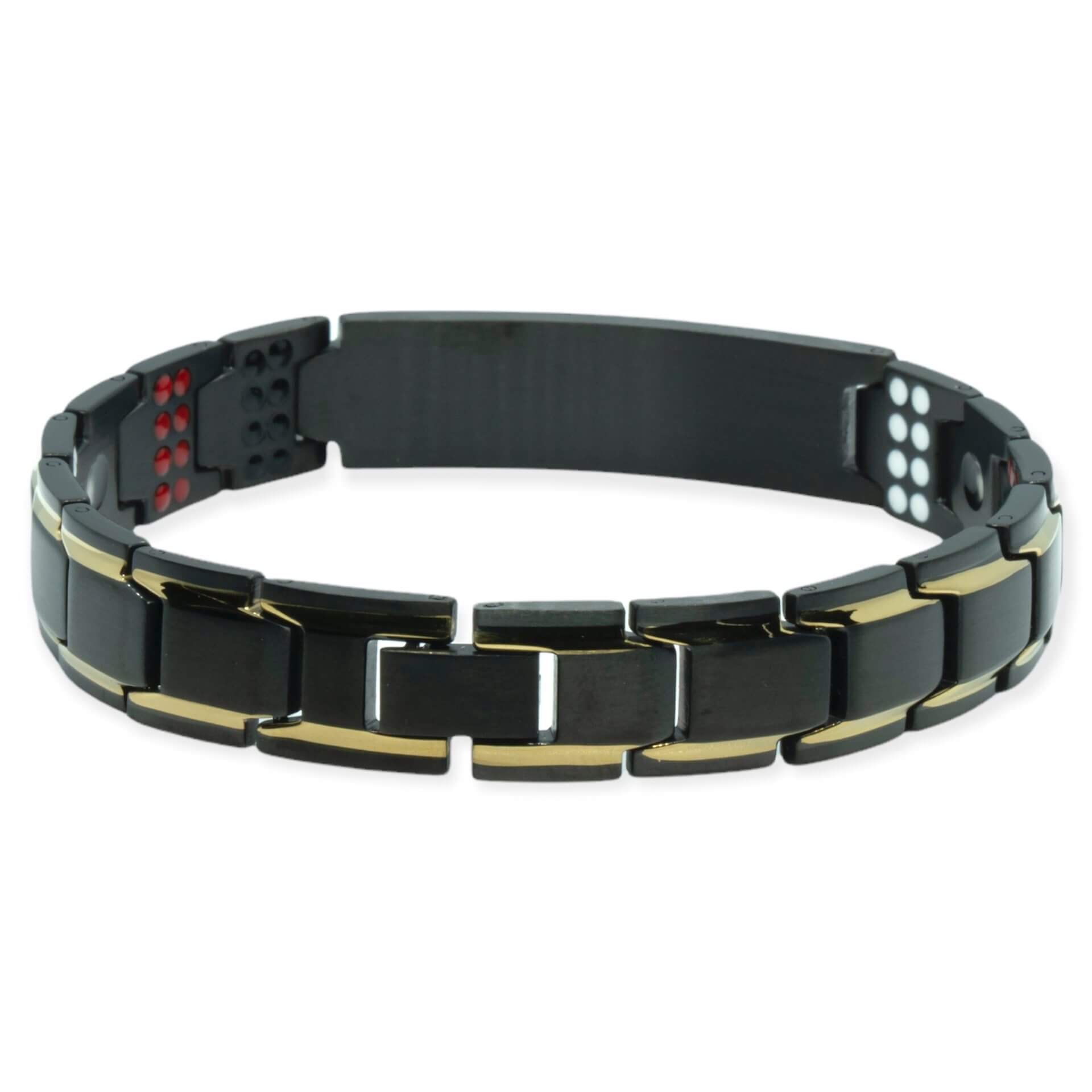 Magneet Armband – 8 Maxneet zwart – Met eigen tekst