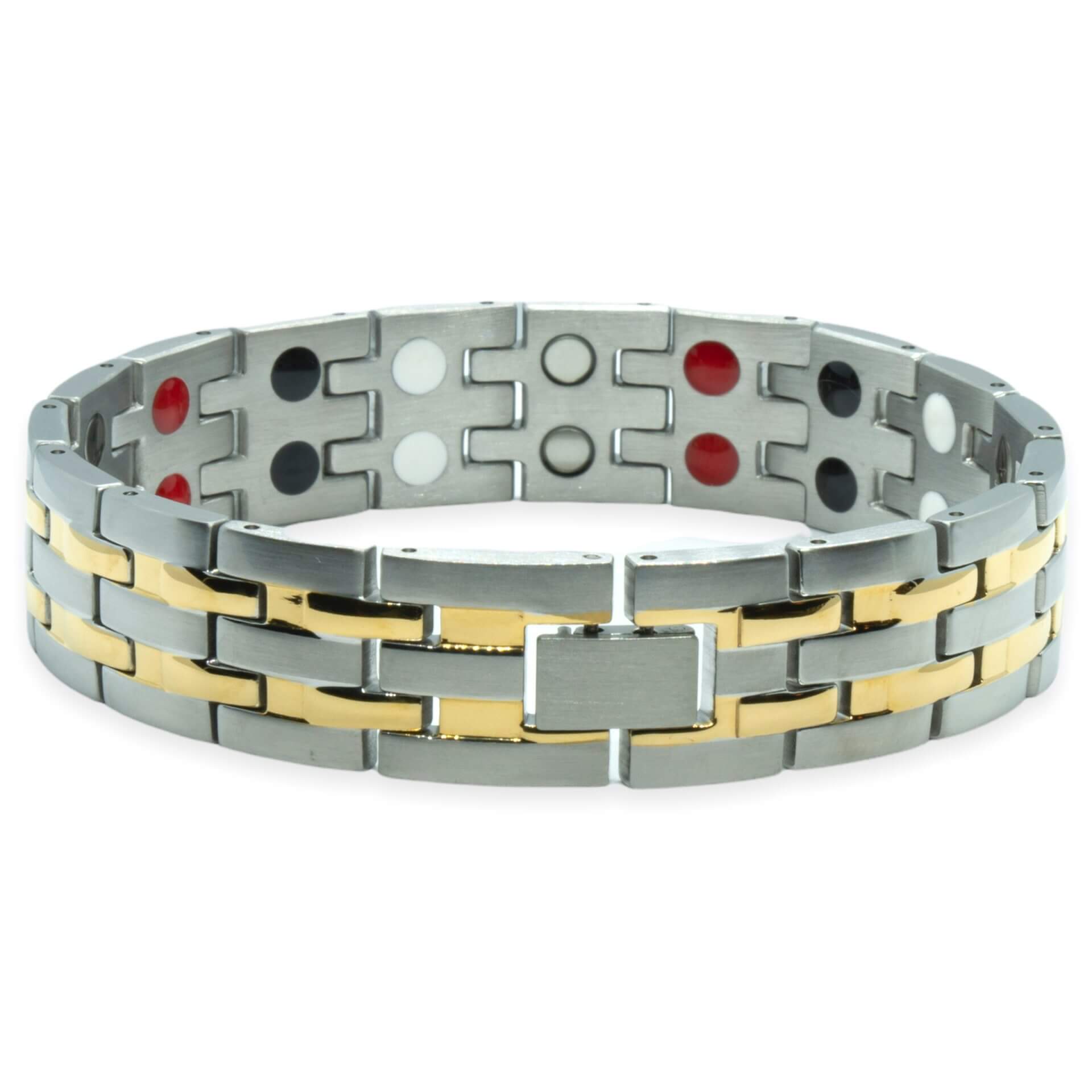 Magneet Armband – De Klassieker – Goudgrijs