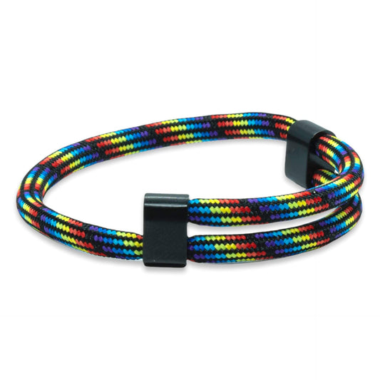 Regulējama virve - Rainbow LGBTQIA+ dzimumneitrāls
