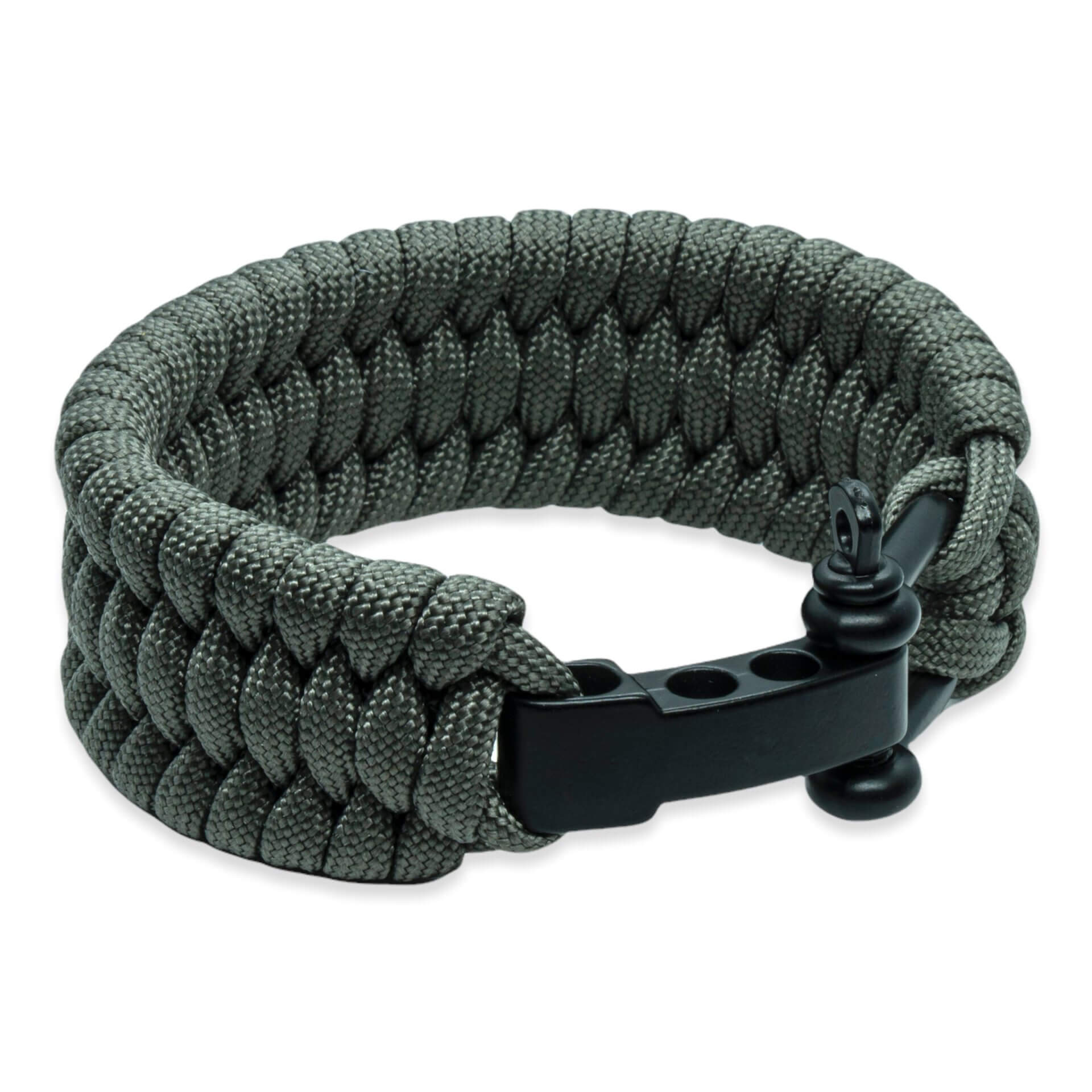 Survival armband – Grijs (verstelbaar)