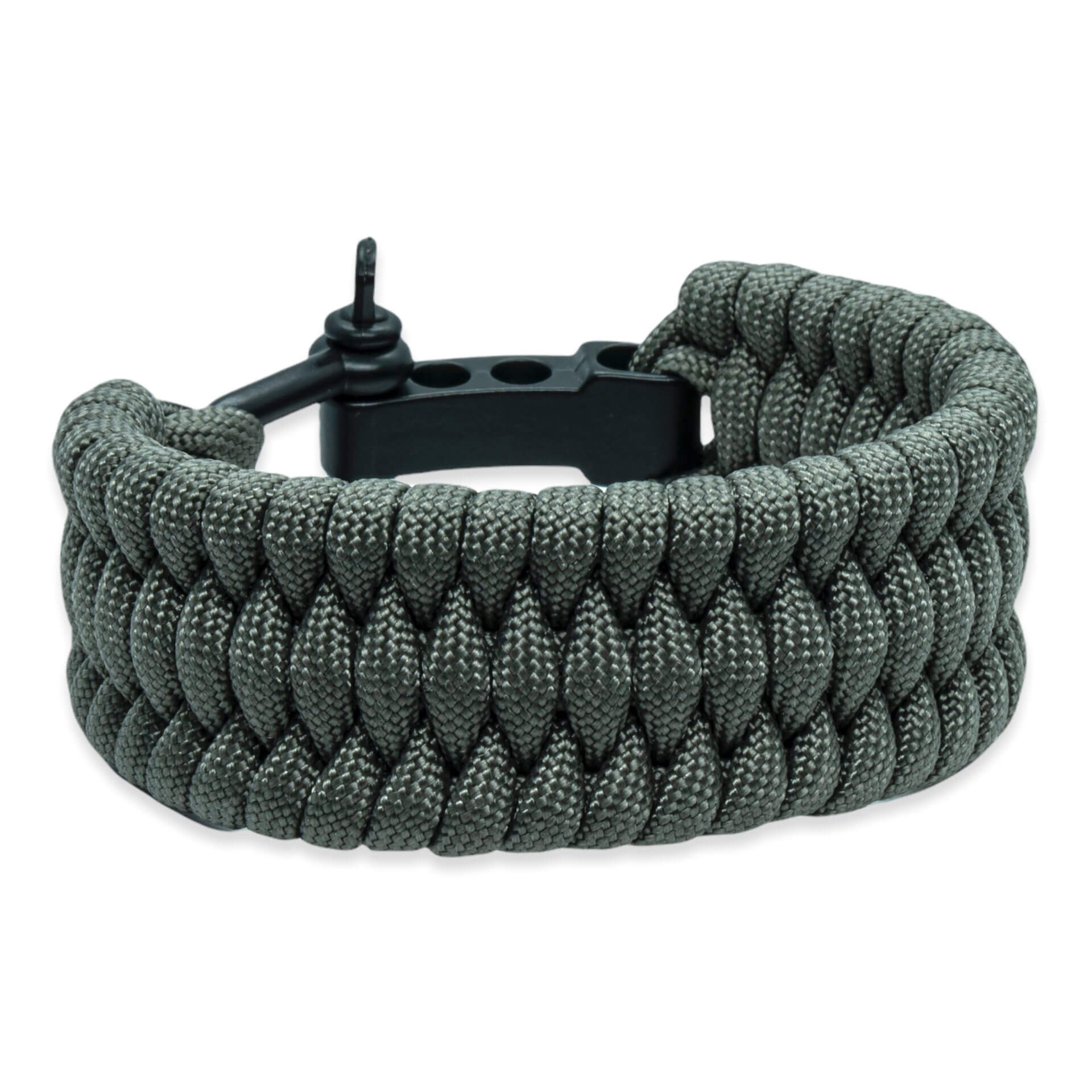 Survival armband – Grijs (verstelbaar)