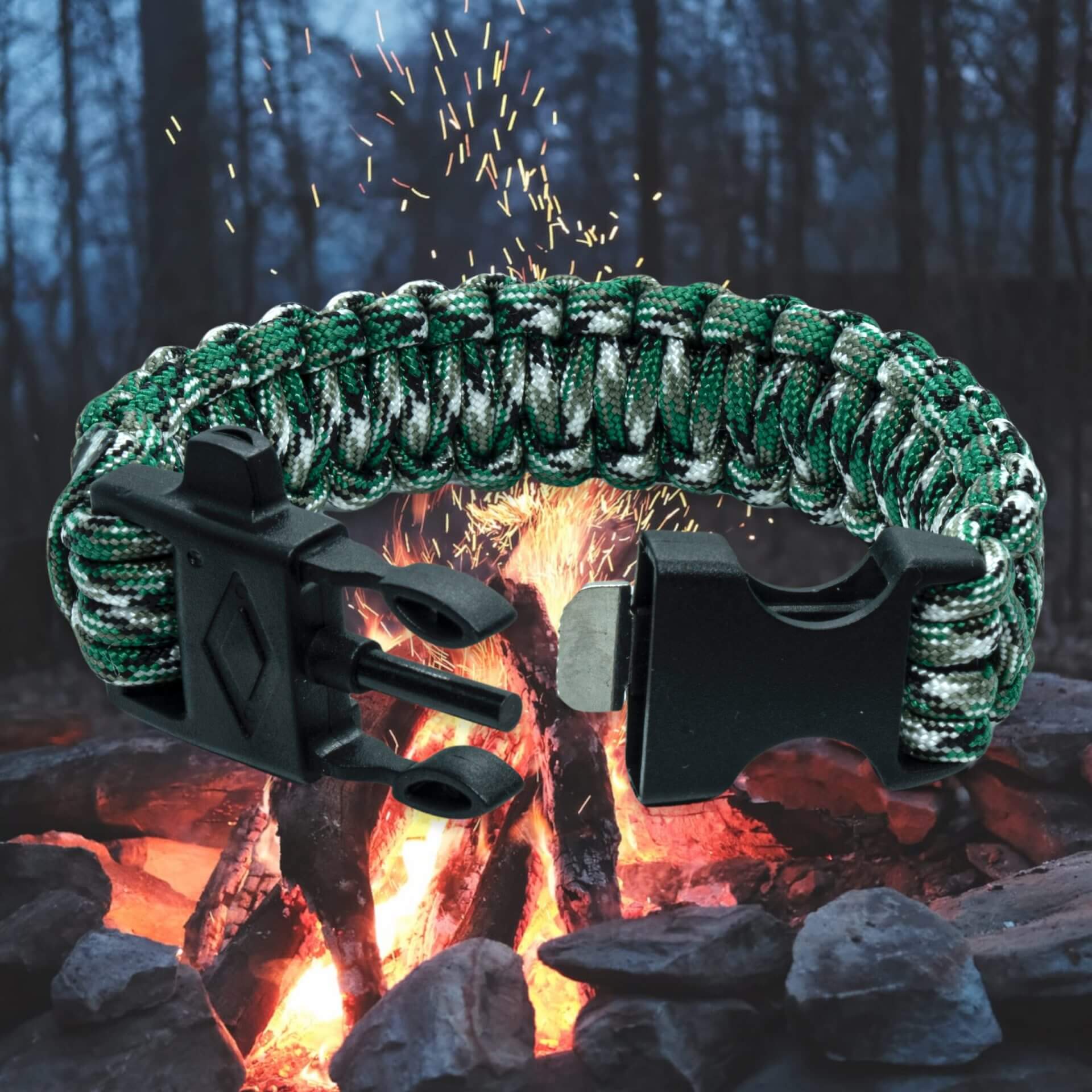 Vuurstarters Armband (Military / Desert / Camouflage)