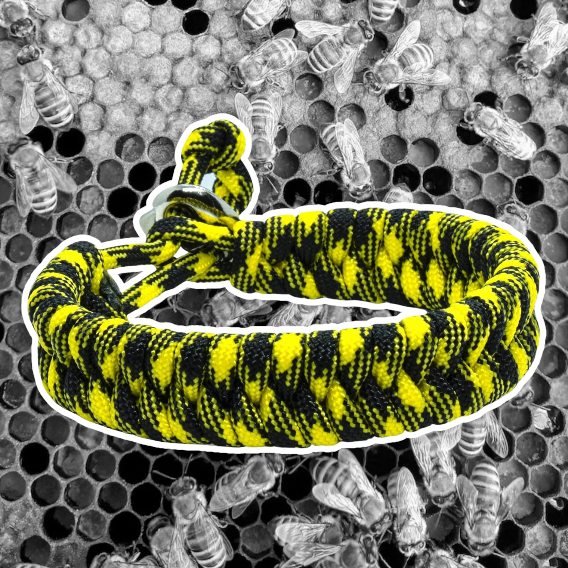 Yellow Wasp – Verstelbaar touw – Geel / Zwart