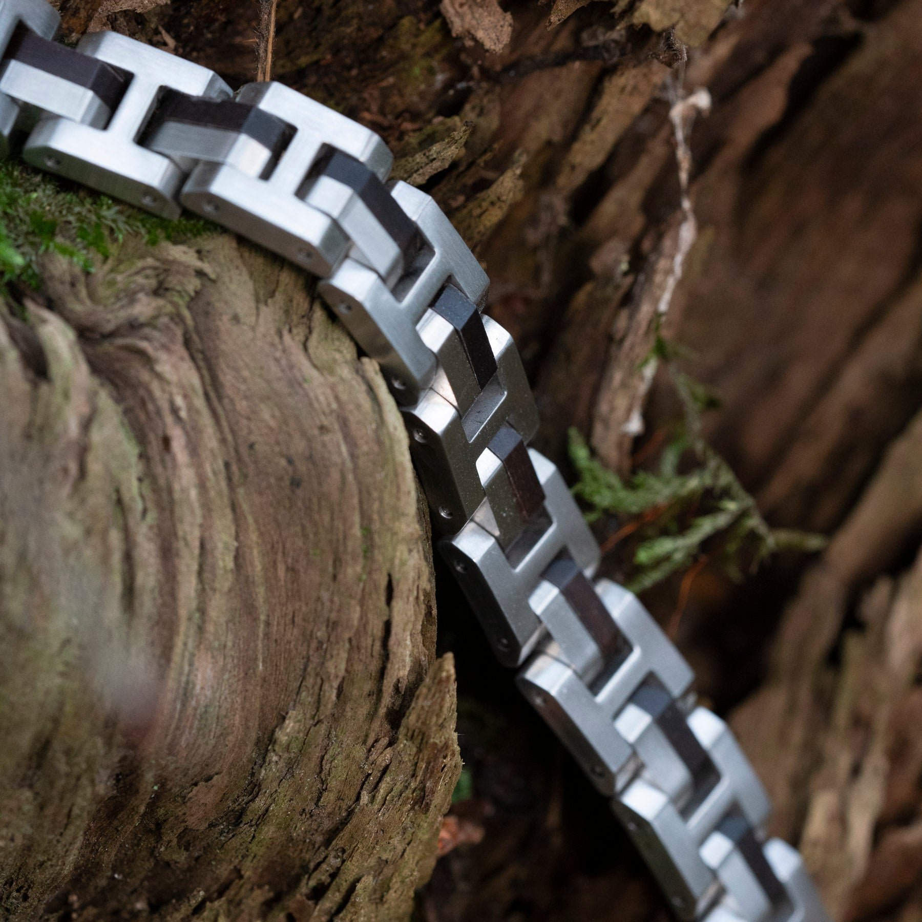 Luxe Zwart Ebbenhout (Instrumentenhout) – Houten Armband