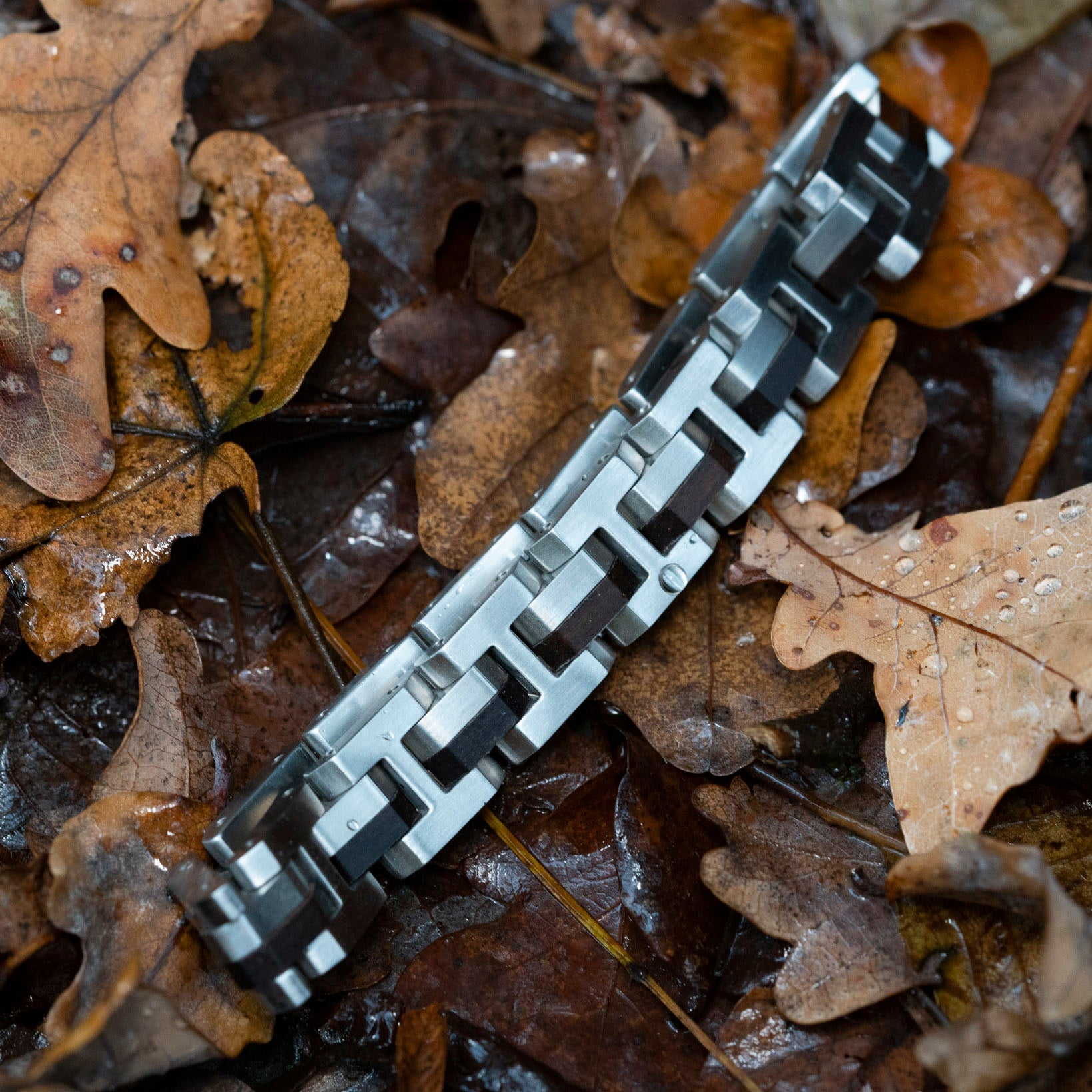 Luxe Zwart Ebbenhout (Instrumentenhout) – Houten Armband