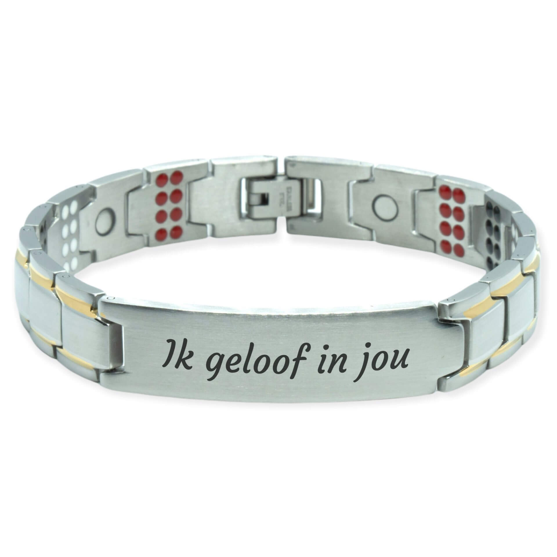 Magneet Armband - 8 Maxneet - Met eigen tekst