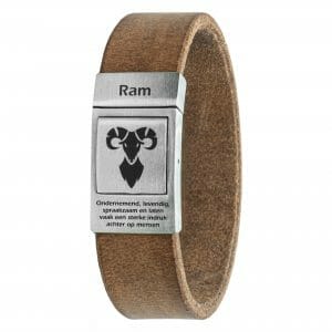 Eigen Horoscoop armband Ram