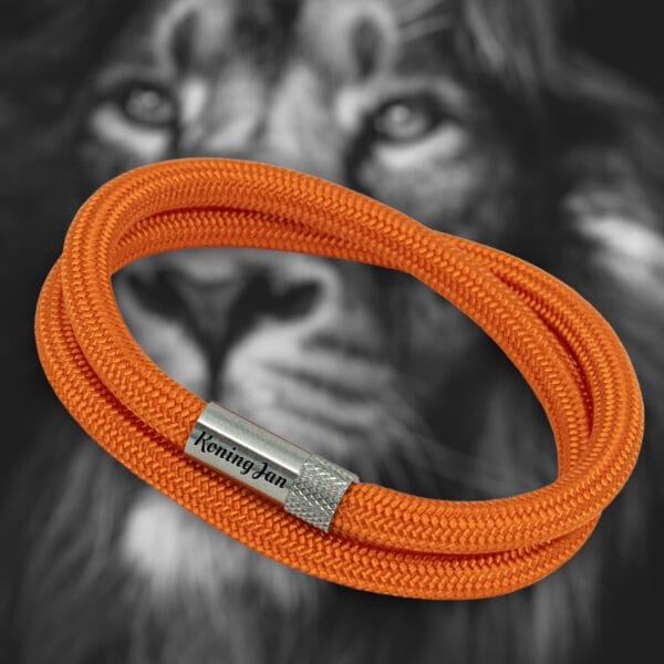 armband oranje met leeuw van Holland